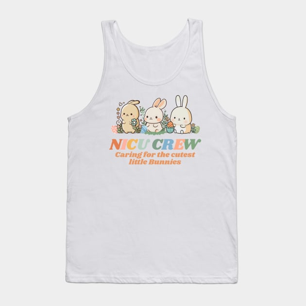 NICU Crew - NICU Easter Tank Top by SergioCoelho_Arts